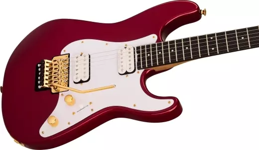 Pro-Mod Plus So-Cal SC1 Style 1 HH FR EB, Ebony Fingerboard - Candy Apple Red