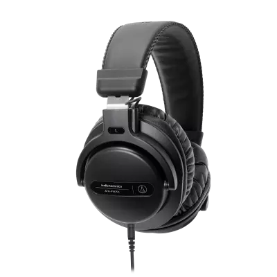 Audio-Technica - PRO5X Professional DJ Monitor Headphones - Black