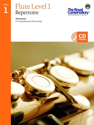 Frederick Harris Music Company - Overtones Flute Repertoire 1 - Book/CD