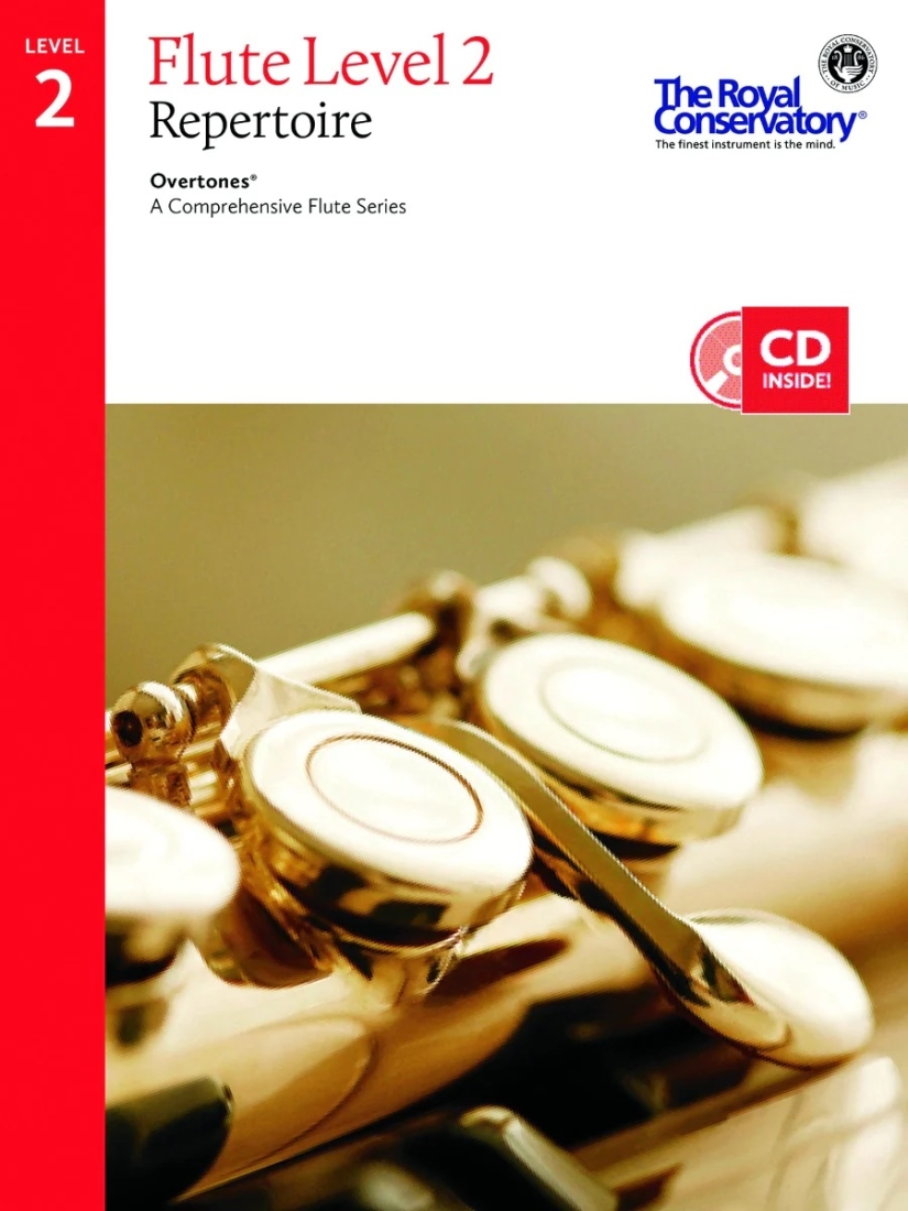 Overtones Flute Repertoire 2 - Book/CD