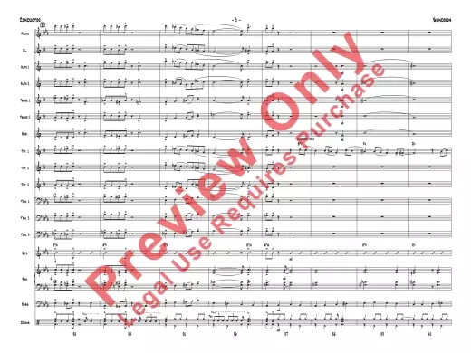 Sundown - Montgomery/White - Jazz Ensemble - Gr. 1.5