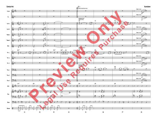Sundown - Montgomery/White - Jazz Ensemble - Gr. 1.5