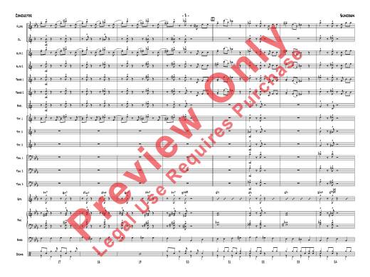 Sundown - Montgomery/White - Jazz Ensemble - Gr. 1.5
