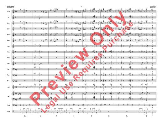 Sundown - Montgomery/White - Jazz Ensemble - Gr. 1.5