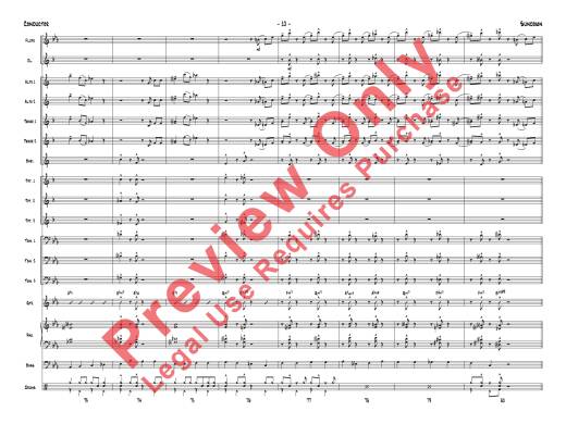 Sundown - Montgomery/White - Jazz Ensemble - Gr. 1.5