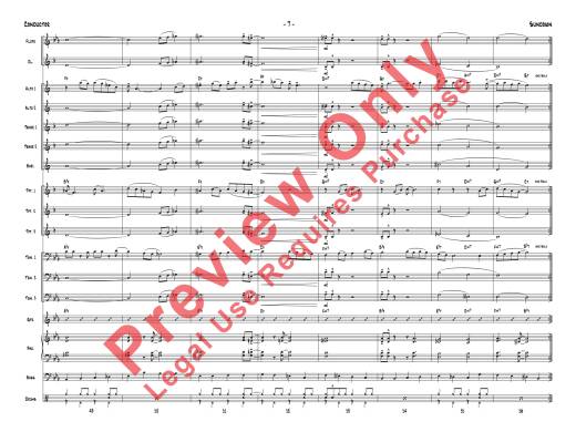 Sundown - Montgomery/White - Jazz Ensemble - Gr. 1.5