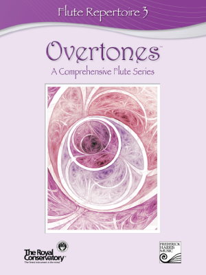 Overtones Flute Repertoire 3 - Book/CD