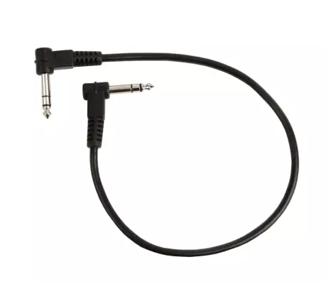 Strymon - 1/4 TRS Male Right-Angle to 1/4 TRS Male Right Angle Cable - 1.5 foot