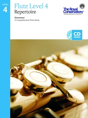 Frederick Harris Music Company - Overtones Flute Repertoire 4 - Book/CD