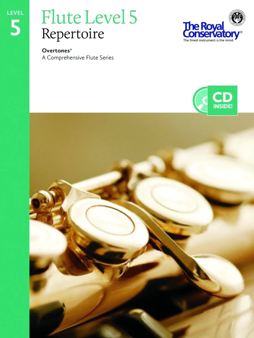 Overtones Flute Repertoire 5 - Book/CD