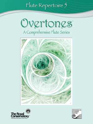 Overtones Flute Repertoire 5 - Book/CD