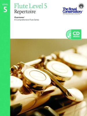 Frederick Harris Music Company - Overtones Flute Repertoire 5 - Book/CD