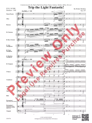 Trip the Light Fantastic! - Sheldon - Concert Band - Gr. 3.5
