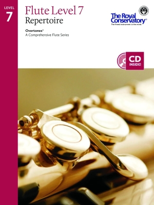 Overtones Flute Repertoire 7 - Book/CD