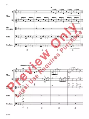 Echoes of Valor - Gordon - String Orchestra - Gr. 3