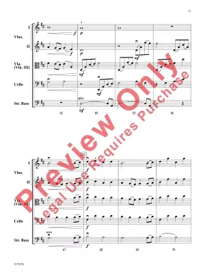 Echoes of Valor - Gordon - String Orchestra - Gr. 3