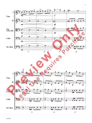 Echoes of Valor - Gordon - String Orchestra - Gr. 3