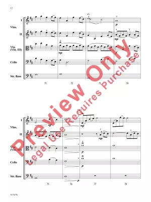 Echoes of Valor - Gordon - String Orchestra - Gr. 3
