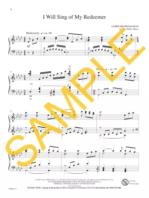 I Will Sing of My Redeemer: Joyous Settings of Enduring Hymns - Mayo - Piano - Book