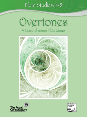 Frederick Harris Music Company - Overtones Flute Studies 5-8 - Book/CD