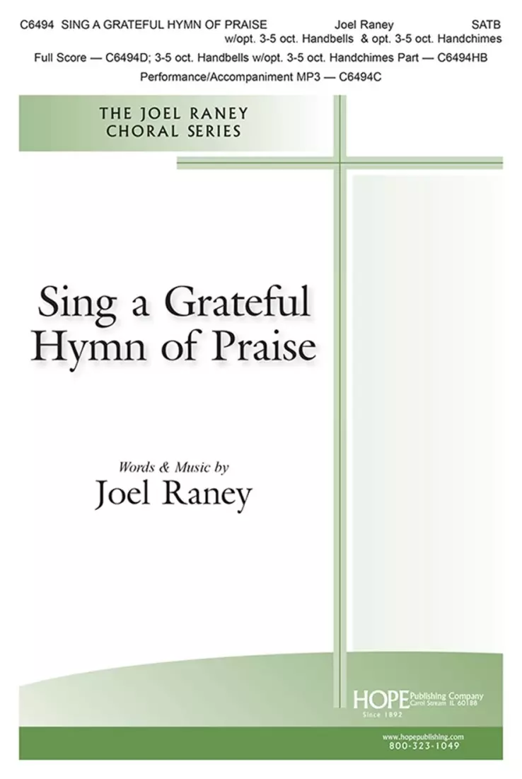 Sing a Grateful Hymn of Praise - Raney - Octavo - Handbell Part
