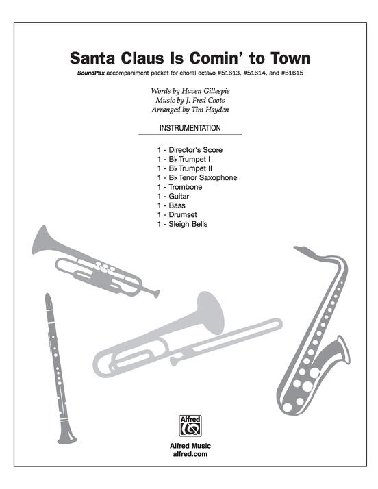 Santa Claus Is Comin\' to Town - Coots/Hayden - SoundPax