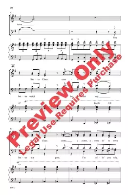 Santa Claus Is Comin\' to Town - Coots/Hayden - Choral Octavo - SATB