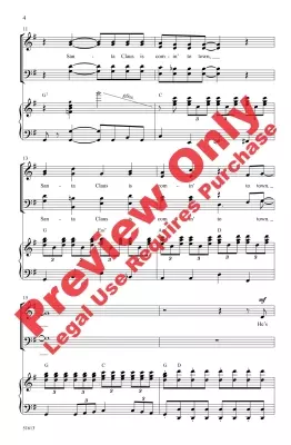 Santa Claus Is Comin\' to Town - Coots/Hayden - Choral Octavo - SATB