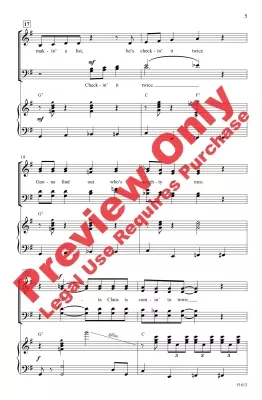 Santa Claus Is Comin\' to Town - Coots/Hayden - Choral Octavo - SATB