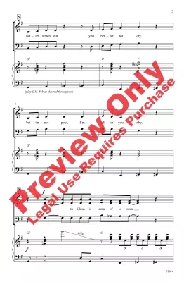 Santa Claus Is Comin\' to Town - Coots/Hayden - Choral Octavo - SAB