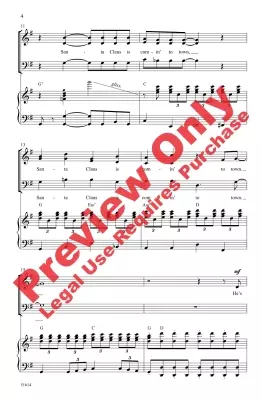 Santa Claus Is Comin\' to Town - Coots/Hayden - Choral Octavo - SAB
