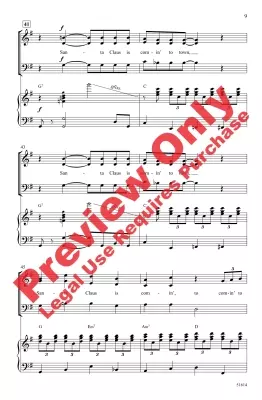 Santa Claus Is Comin\' to Town - Coots/Hayden - Choral Octavo - SAB