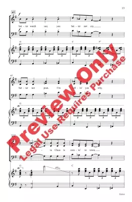 Santa Claus Is Comin\' to Town - Coots/Hayden - Choral Octavo - SAB