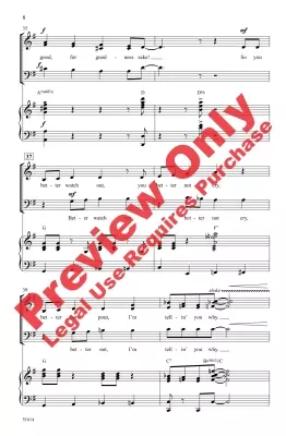 Santa Claus Is Comin\' to Town - Coots/Hayden - Choral Octavo - SAB