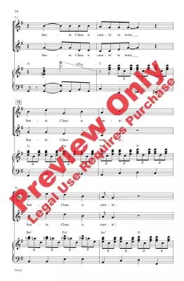 Santa Claus Is Comin\' to Town - Coots/Hayden - Choral Octavo - 2pt Accompanied