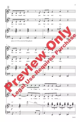 Santa Claus Is Comin\' to Town - Coots/Hayden - Choral Octavo - 2pt Accompanied