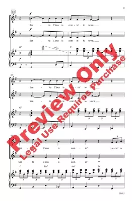 Santa Claus Is Comin\' to Town - Coots/Hayden - Choral Octavo - 2pt Accompanied