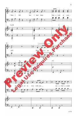 Don\'t Blame It on Me - Buble/Kertes/Silve/Woodford/Zaino - Choral Octavo - SATB