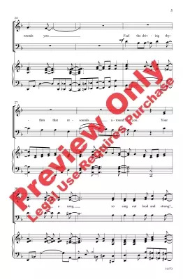 Down in My Soul! - Johnson - Choral Octavo - 3-Part Mixed