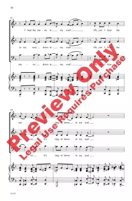 Down in My Soul! - Johnson - Choral Octavo - 3-Part Mixed