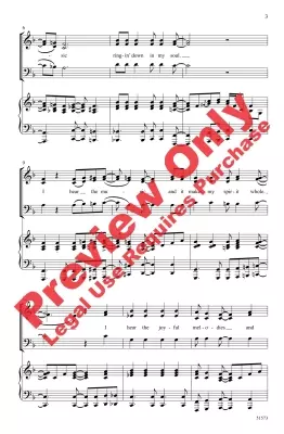Down in My Soul! - Johnson - Choral Octavo - 3-Part Mixed