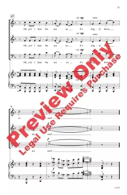 Down in My Soul! - Johnson - Choral Octavo - 3-Part Mixed