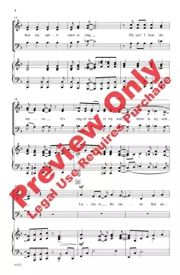 Down in My Soul! - Johnson - Choral Octavo - 3-Part Mixed