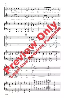 Down in My Soul! - Johnson - Choral Octavo - 2pt Accompanied