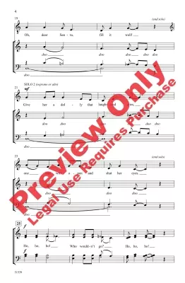 A Saint Nick Jazz Trio - Weir - Choral Octavo - SATB A Cappella