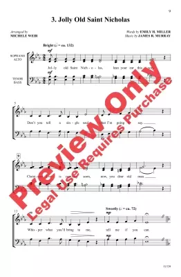 A Saint Nick Jazz Trio - Weir - Choral Octavo - SATB A Cappella