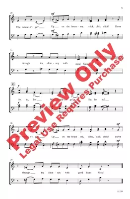 A Saint Nick Jazz Trio - Weir - Choral Octavo - SATB A Cappella