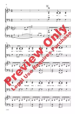 Time After Time - Hyman/Lauper/Beck - Choral Octavo - SAB/3-Part Mixed