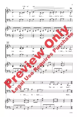 Time After Time - Hyman/Lauper/Beck - Choral Octavo - SAB/3-Part Mixed
