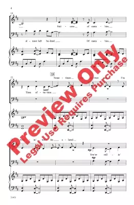 Time After Time - Hyman/Lauper/Beck - Choral Octavo - SAB/3-Part Mixed